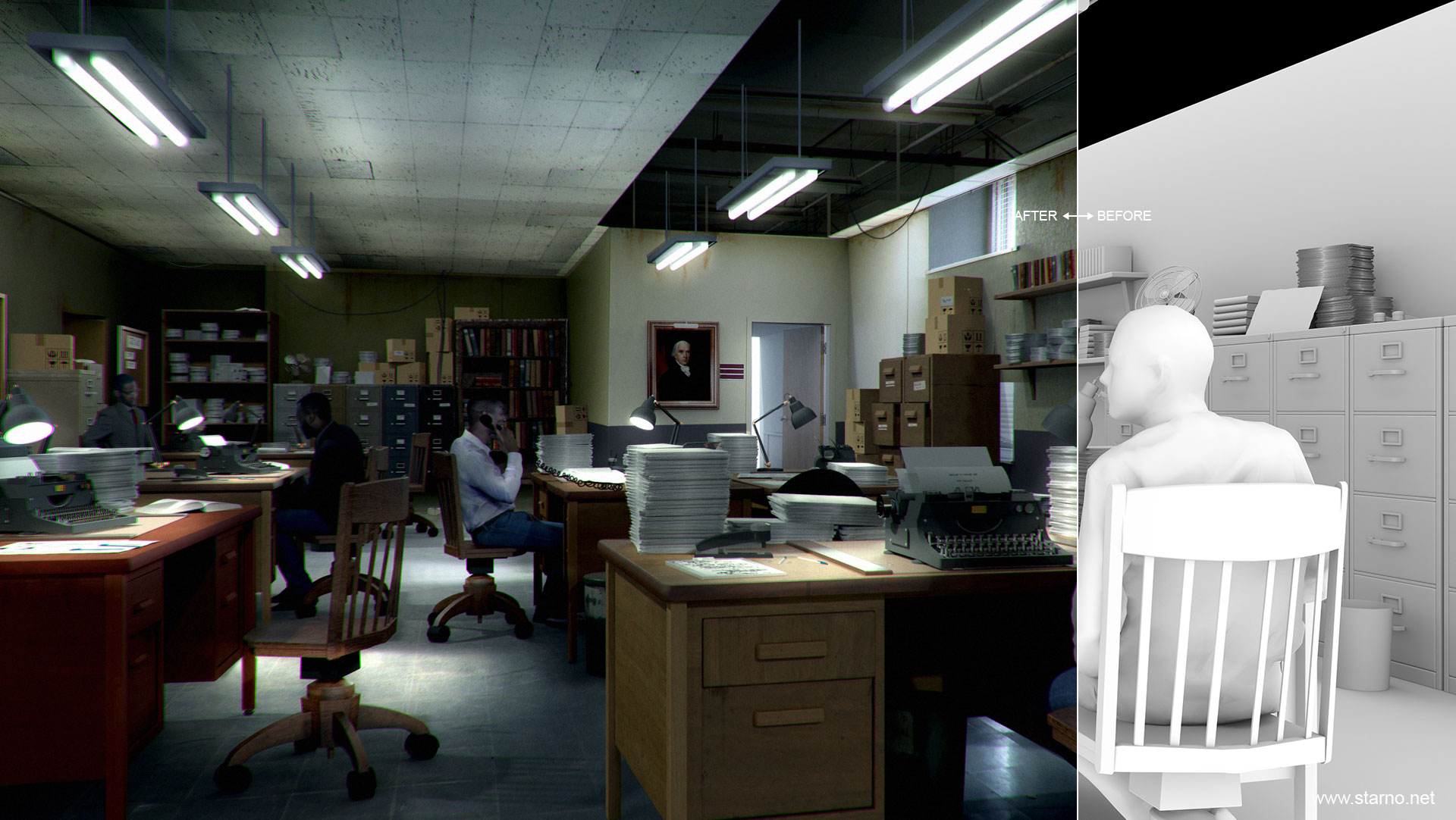 Basement – Before/After